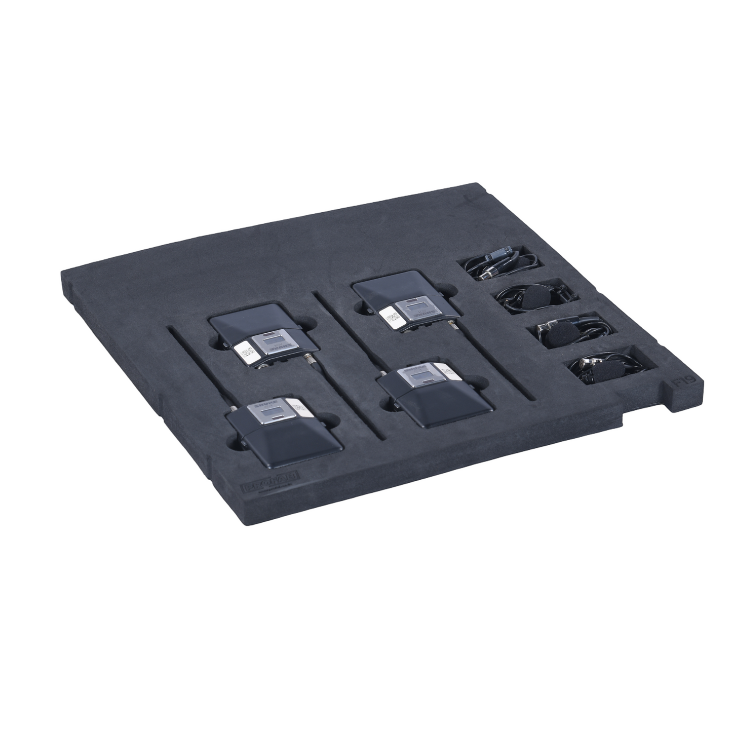F19 - Shure Axient Bodypack Foam - 1U