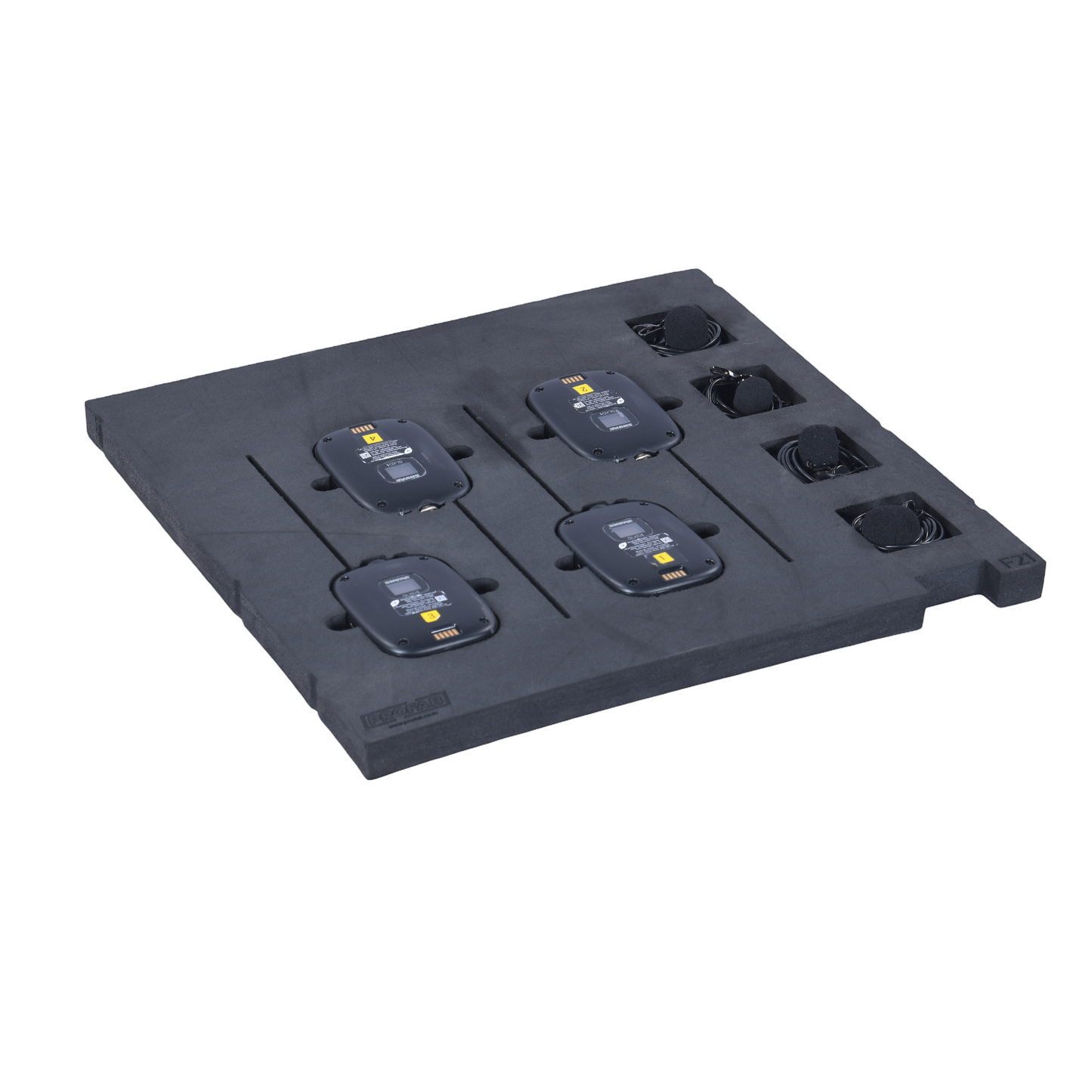 F21 - Shure SLXD Bodypack Foam - 1U