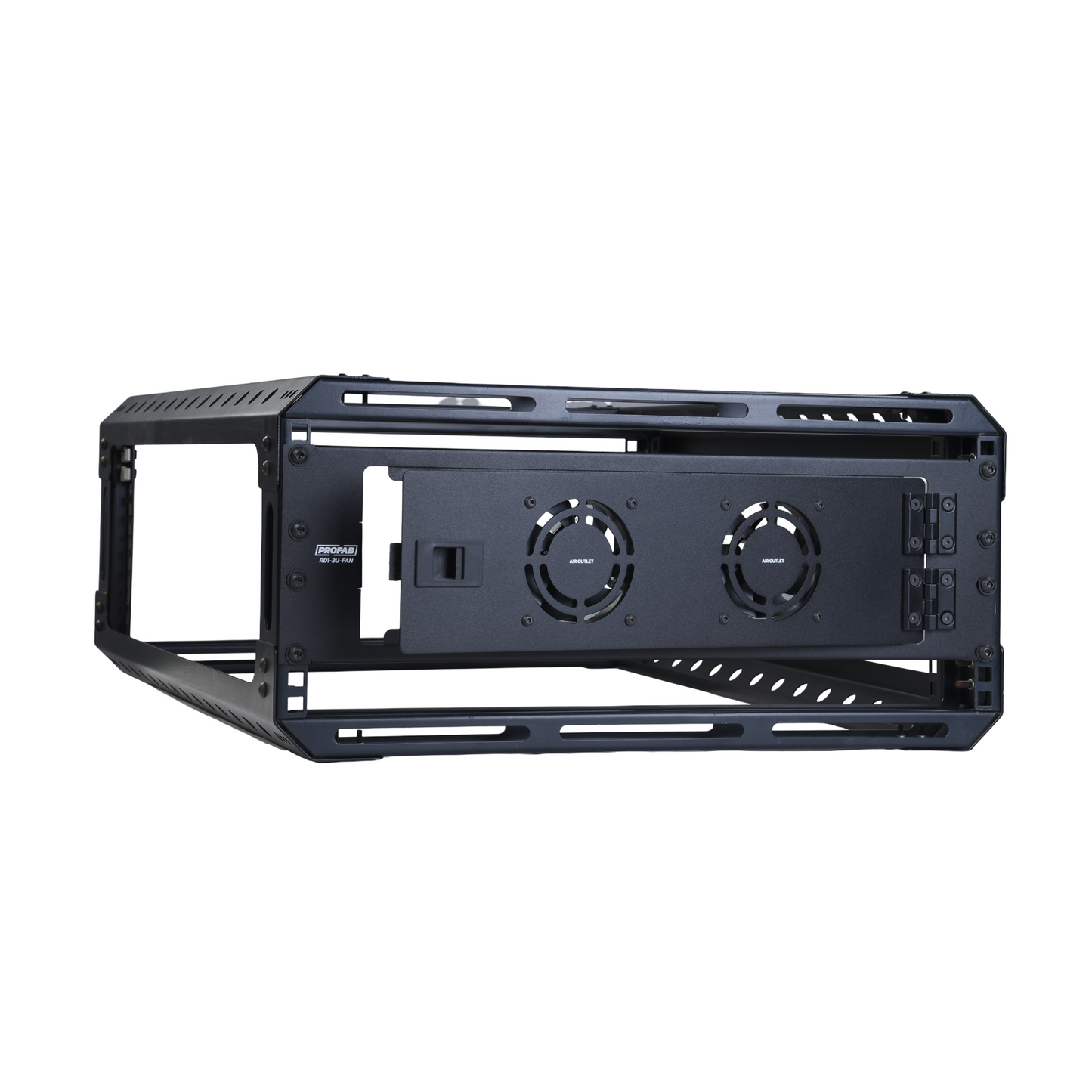 3U Rack Door with fan