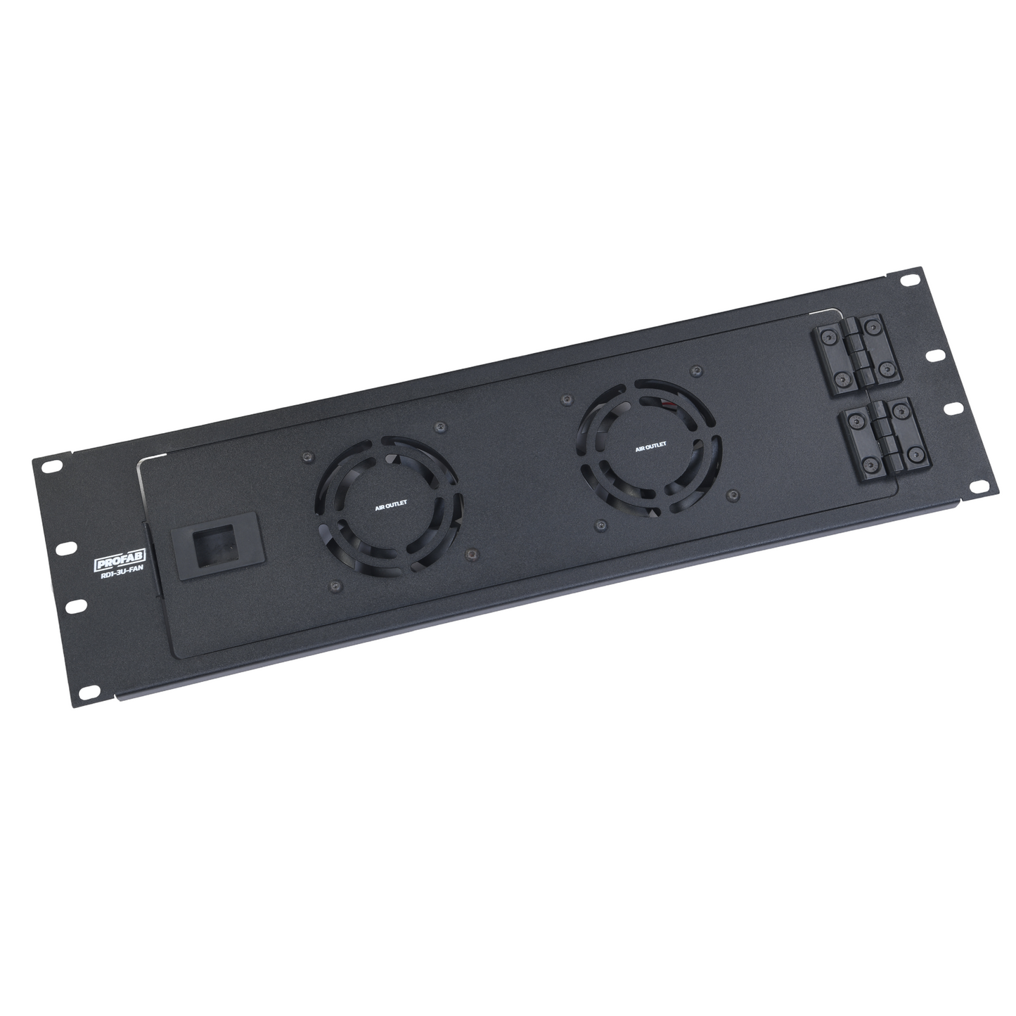 3U Rack Door with fan