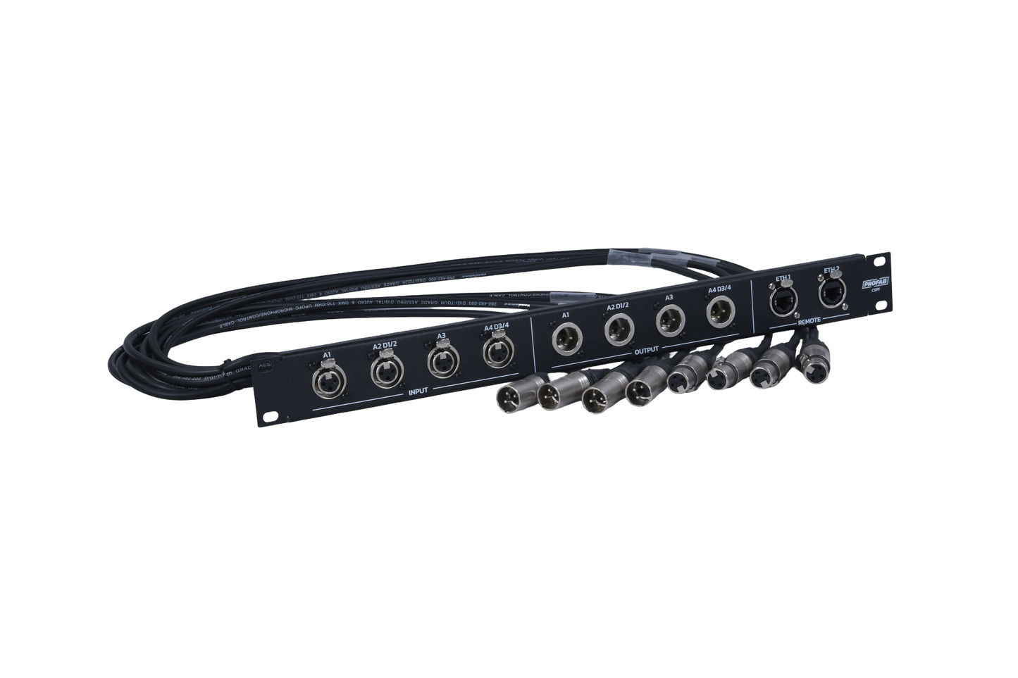 D80 Amp Rack Patch Panel