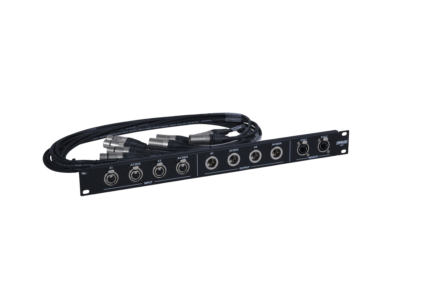 D80 Amp Rack Patch Panel