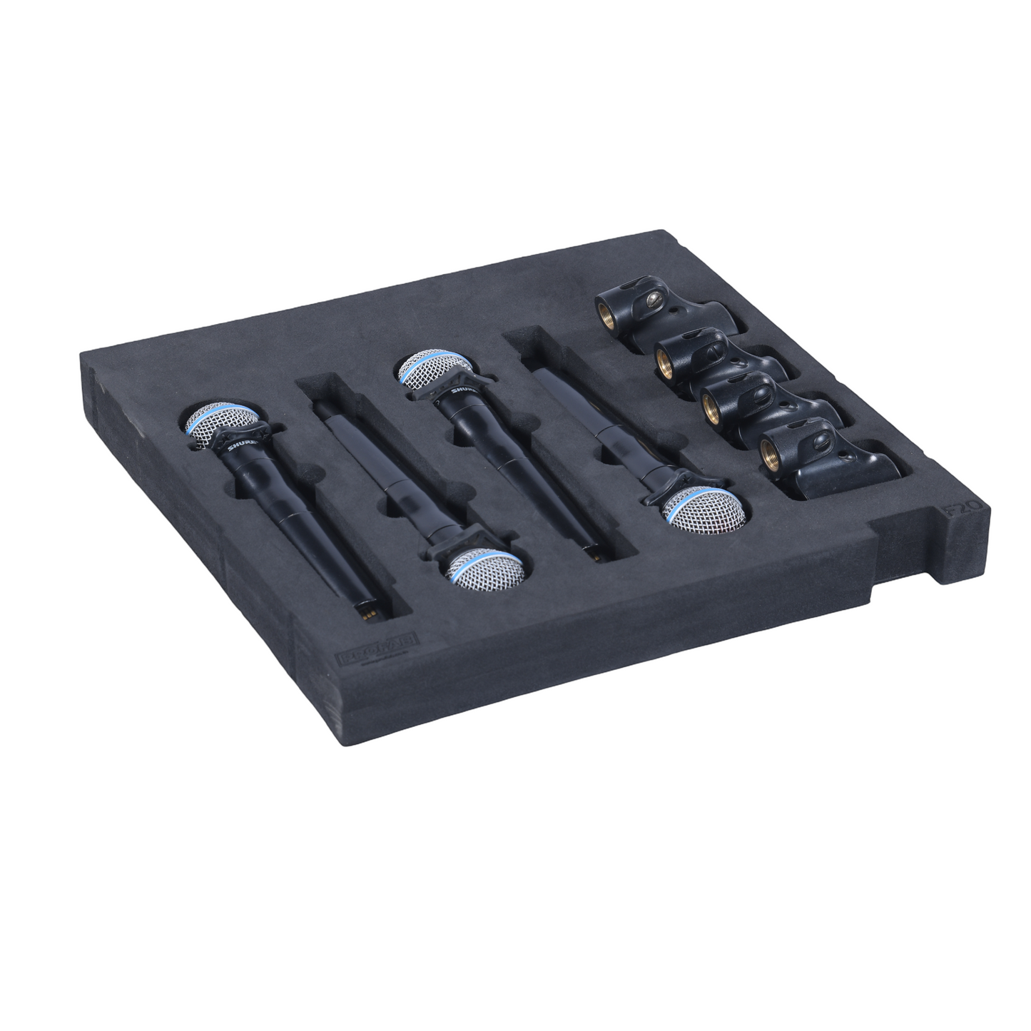 F20 - Shure Axient Handheld Foam - 2U